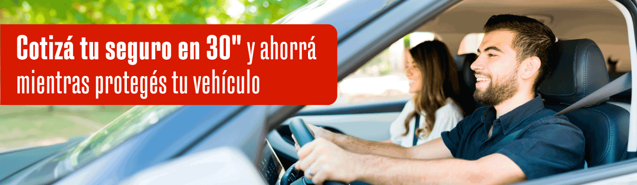 Cotizá el seguro de tu auto en 30 segundos con MAPFRE!